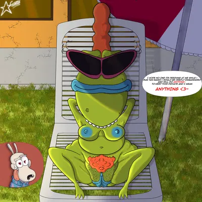 bev bighead, rocko rama (nickelodeon, rocko's modern life) created by cosmosarts