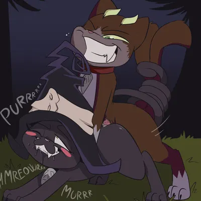 blair (soul eater), kuro (blue exorcist) (blue exorcist, soul eater) created by fuf