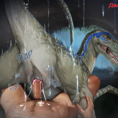 blue (jurassic world) (jurassic park, jurassic world) created by aaorin, feral frenzy