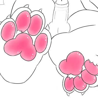 bodily fluids, erection, feet, feral