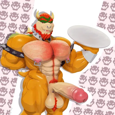 bowser (mario bros, mythology) created by zopanda