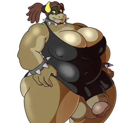 bowser (mario bros, nintendo) created by possbooty