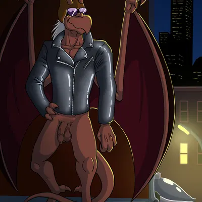 brooklyn (gargoyles) (disney, gargoyles) created by balamoo