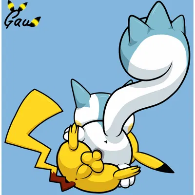 cache (pachirisu), lust (pikachu) (everstone guild, nintendo) created by gau (artist)