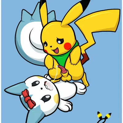 cache (pachirisu), lust (pikachu) (everstone guild, nintendo) created by gau (artist)