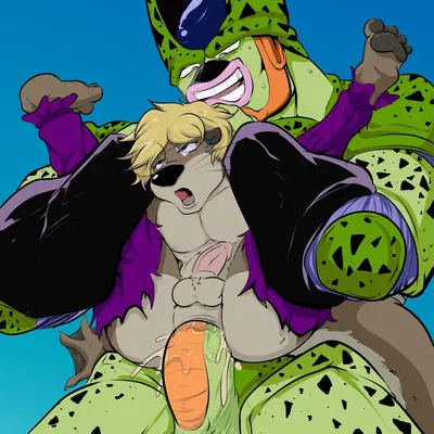 cell (dragon ball), parker (pandottermon), semi-perfect cell (dragon ball) created by pandottermon