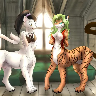 chakat blacktail, chakat midsnow created by spaceweasel2306