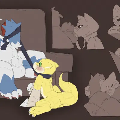 chester (decodecker), duster (decodecker) (nintendo, pokemon) created by decodecker