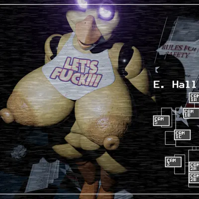 chica (fnaf), classic chica (fnaf) (five nights at freddy's, scott cawthon) created by thedirtyant