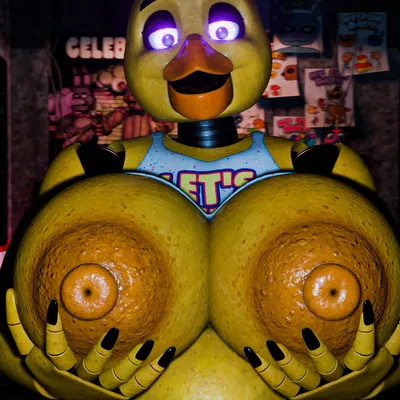 chica (fnaf), classic chica (fnaf) (five nights at freddy's, scott cawthon) created by thedirtyant