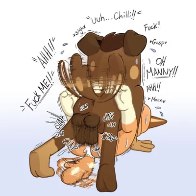 chilli heeler (bluey (series)) created by mannysdirt