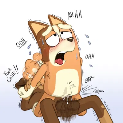 chilli heeler (bluey (series)) created by mannysdirt