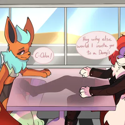 chloe sparks (ashe infinity), erin cotton (ashe infinity) (denny's, nintendo) created by queenrupti