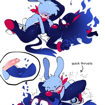 cinder the fire entity, fan character, feels the rabbit (sega, sonic the hedgehog (series)) created by quavernsfw