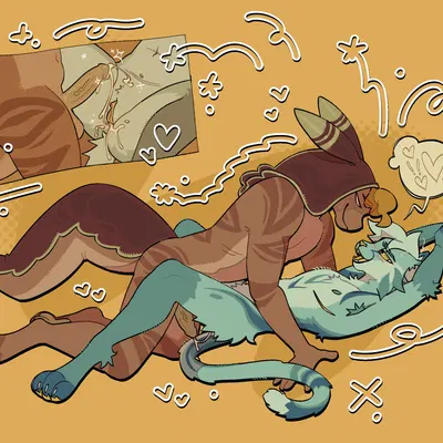 clove (parchmentbearer), joseph (lustwasp) created by sabanasmiles