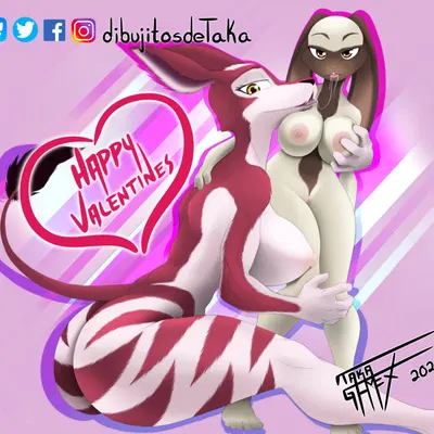 cosmo (beastars), kyuu (beastars) (beastars, valentine's day) created by taka studio