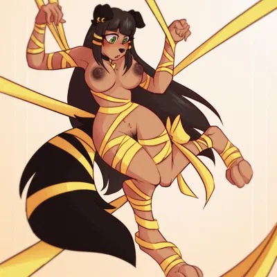 created by spider bones