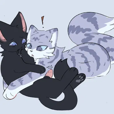 crowfeather (warriors), feathertail (warriors) (warriors (book series)) created by bloowolfy