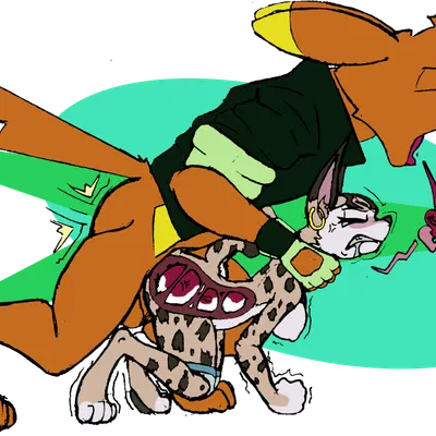 cyote, miyu (star fox) (nintendo, star fox) created by chaoshetra