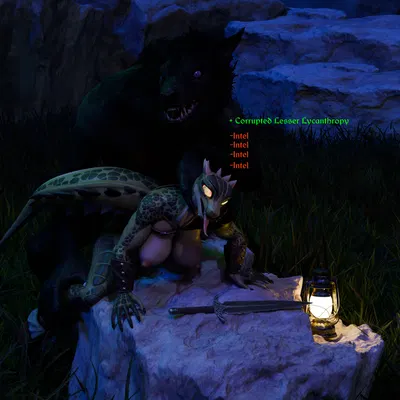 deeja, skyrim werewolf (bethesda game studios, microsoft) created by ghostgengaming