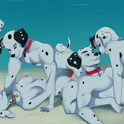 delilah (101 dalmatians), domino (101 dalmatians), dottie (102 dalmatians) (101 dalmatian street, 101 dalmatians) created by sempers
