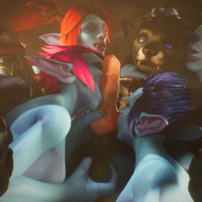 destiney crawford (thatworgen) (blizzard entertainment, warcraft) created by thatworgen