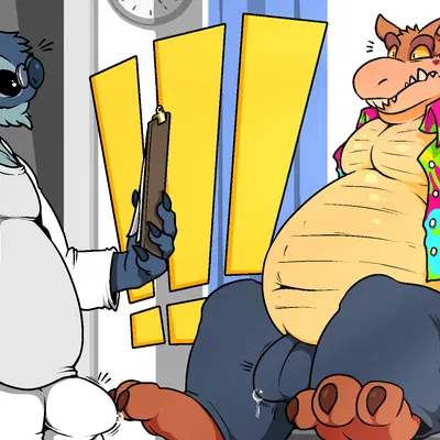 dingodile, stitch (lilo and stitch) (activision, crash bandicoot (series)) created by arty the frog