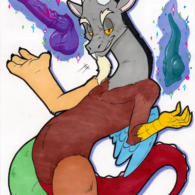 discord (mlp) (friendship is magic, hasbro) created by rotten owl