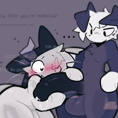 dizzy (purrmaxxing), kuro (purrmaxxing) created by purrmaxxing