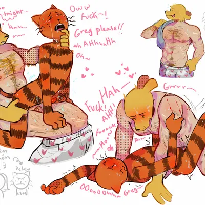 dog man (character), petey the cat (dog man (series)) created by electrichexagon