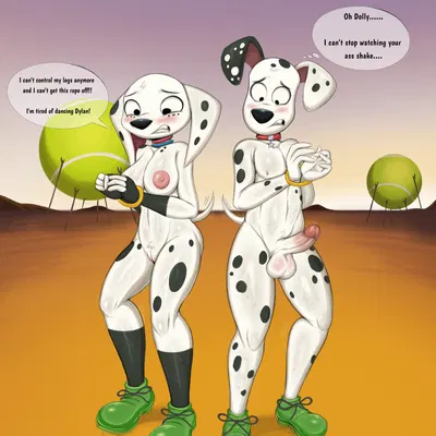 dolly (101 dalmatians), dylan (101 dalmatians) (101 dalmatian street, 101 dalmatians)