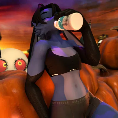 domi (domi3d) (halloween) created by furchev