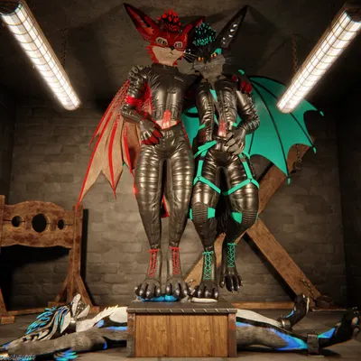 dragonplayer (character), gigi2k, rinzler (character) created by dragonplayer