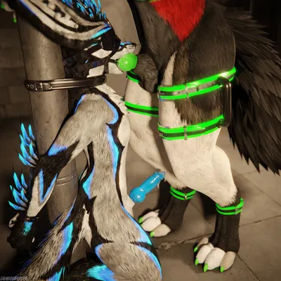 dragonplayer (character), helltouchedfox created by dragonplayer