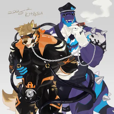 dragonsmint (crocodile), xiangsu (kitai su) created by kitai su