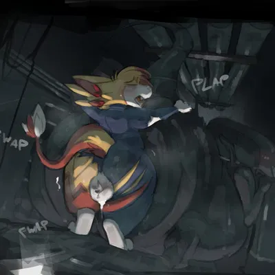 dralp, raku iridas (alien (franchise)) created by dreamywolfdd