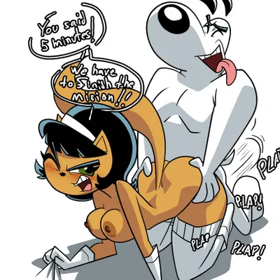 dudley puppy, kitty katswell (nickelodeon, t.u.f.f. puppy) created by inker comics