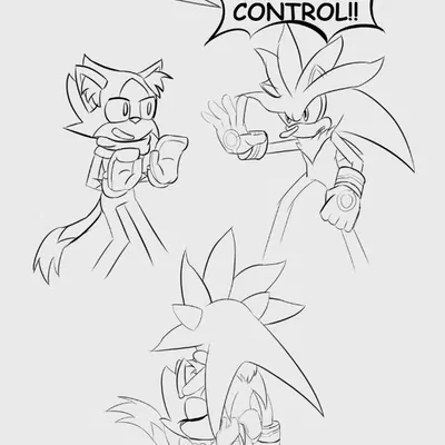 duo the cat, mimic the octopus, silver the hedgehog (idw publishing, sega) created by b333sss