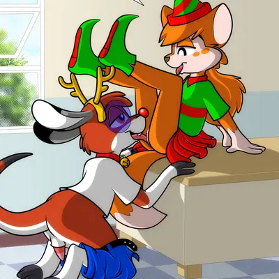 edna (school days), rufus black (christmas, school days) created by krezz karavan