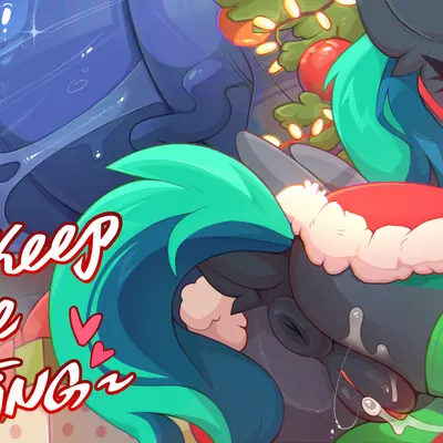 emerald dream (gumdropdrop), fan character (christmas, hasbro) created by ratta78