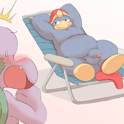 escargoon, king dedede (kirby: right back at ya!, kirby (series)) created by miau