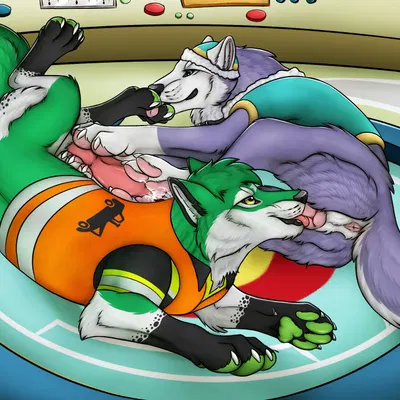 everest (paw patrol), silverwolf16 (paw patrol) created by killthe demon