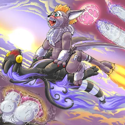 fan character (bandai namco, digimon) created by kitsune youkai