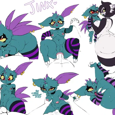 fan character, jinx (tibbs), leila (tibbs) (nintendo, patreon) created by tibbs