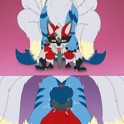 fan character, justin the lycanrio, kody the arcantales (nintendo, pokemon) created by jm-luxro