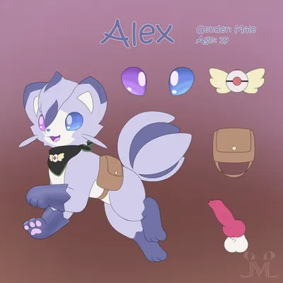 fan character (nintendo, pokemon) created by jm-luxro