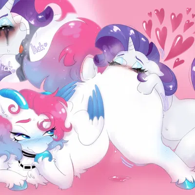 fan character, rarity (mlp) (friendship is magic, hasbro) created by sparjechkaa