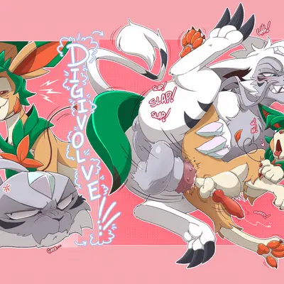 fan character, regulus (atta catto) (bandai namco, digimon) created by atta catto