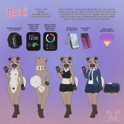 fan character, roxi (cirafiore) (nintendo, pokemon) created by jm-luxro