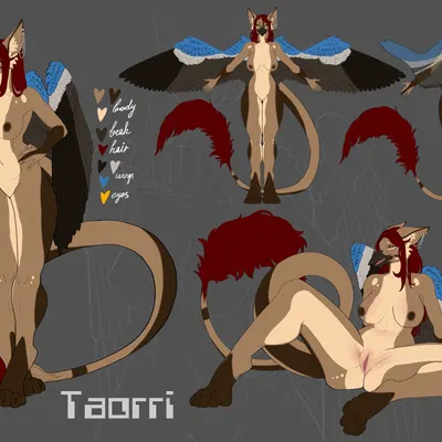fan character, taorri (character) (mythology) created by kzo arts